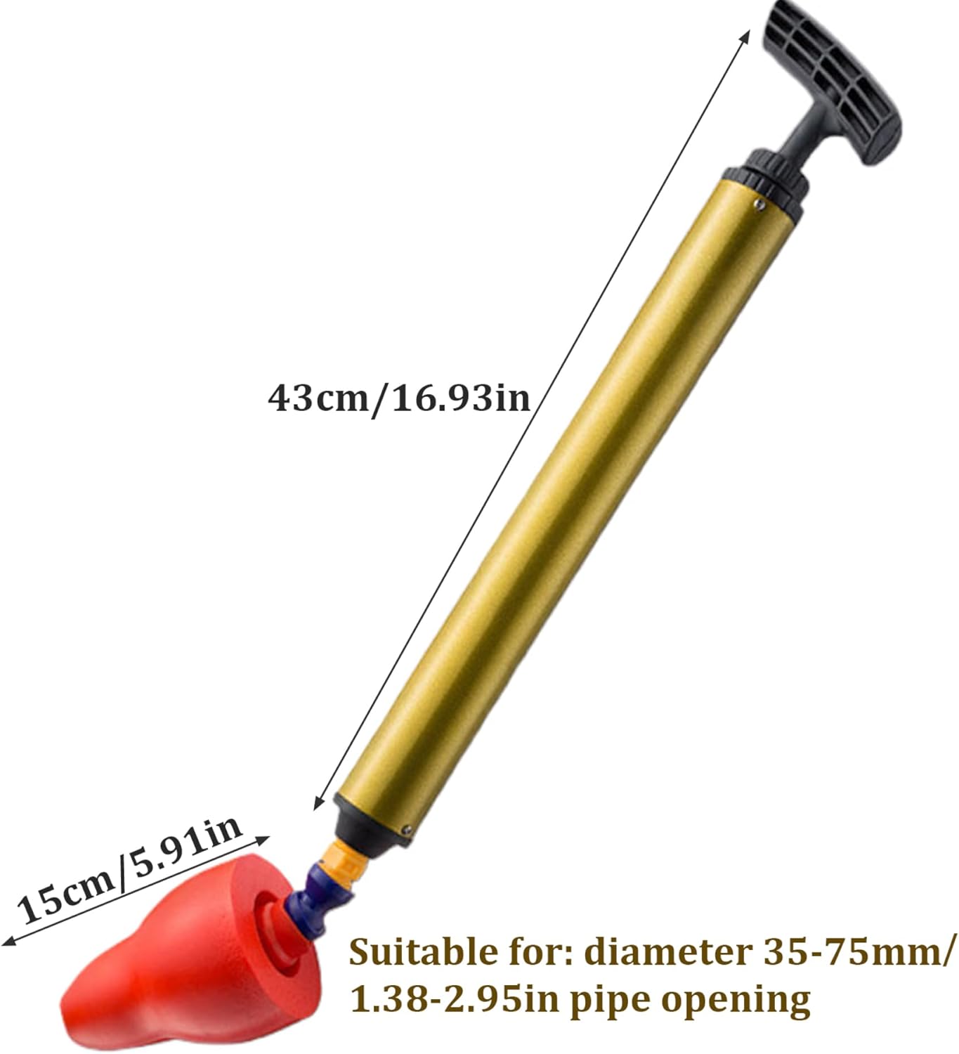 High-Pressure Toilet Plunger