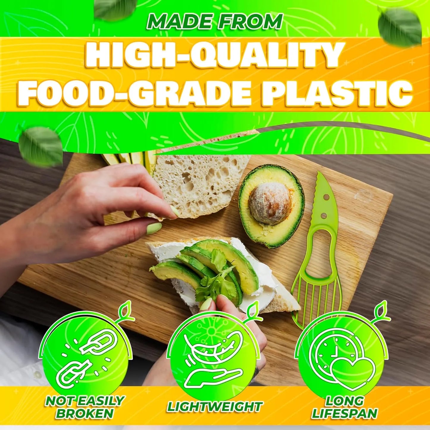 3-in-1 Avocado Slicer Tool