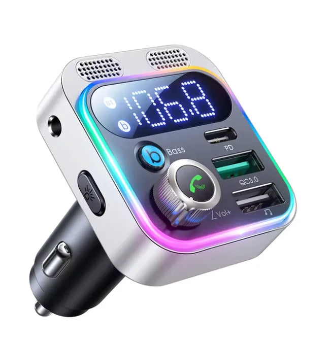 Bluetooth 5.3 FM Transmitter for Car