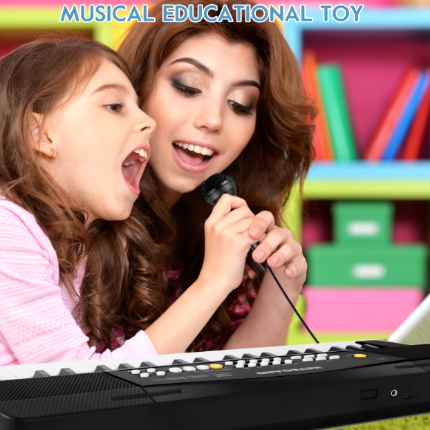 37-Key Portable Kids Piano Keyboard