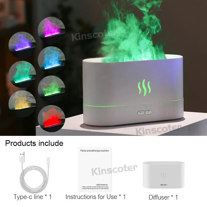 LED Flame Aroma Diffuser