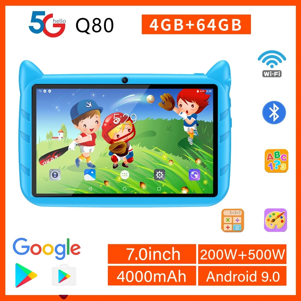 7-Inch Global 5G WiFi Kids Tablet