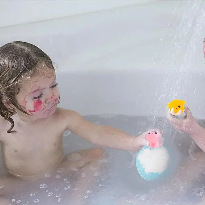 12pcs Kids Bath Bombs with Surprise Toys Inside