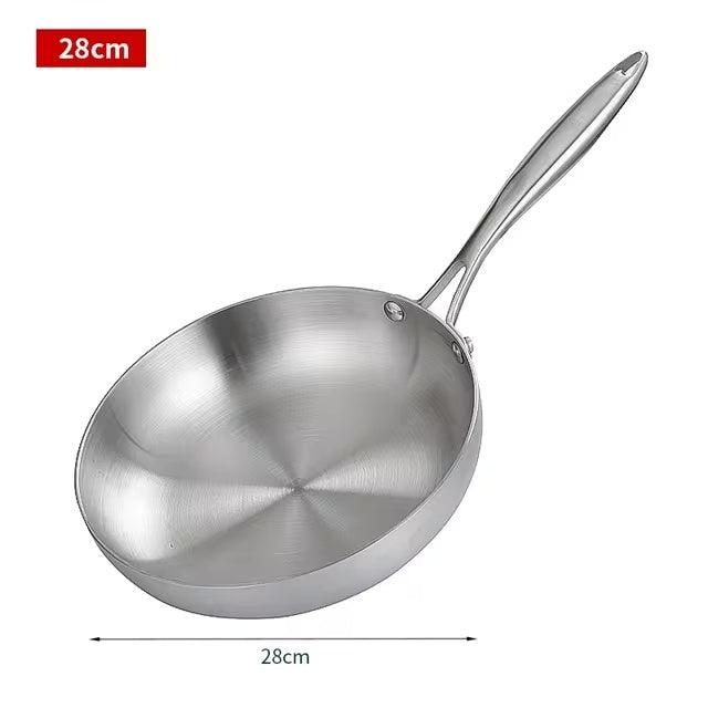 Stainless Steel Frying Pan - Multi Mart