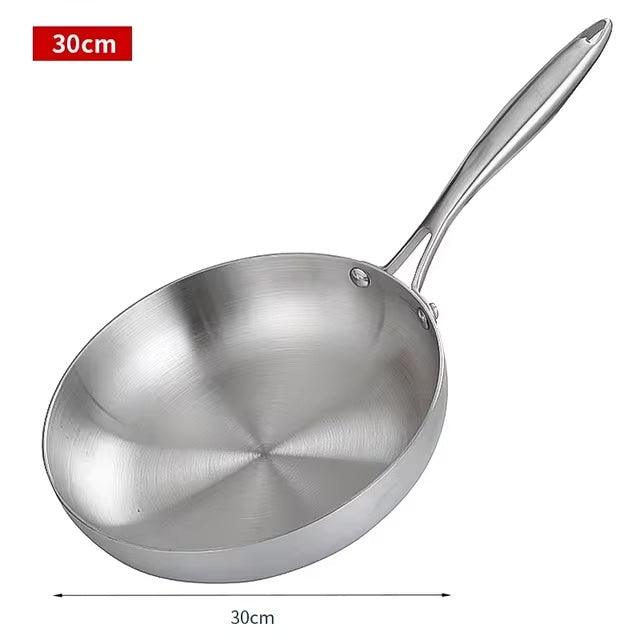 Stainless Steel Frying Pan - Multi Mart