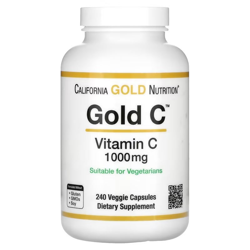 Vitamin C, 1,000 mg,240 Veggie Capsules