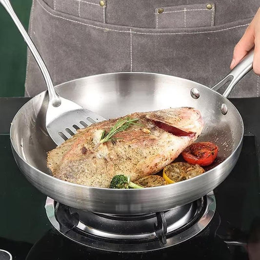 Stainless Steel Frying Pan - Multi Mart