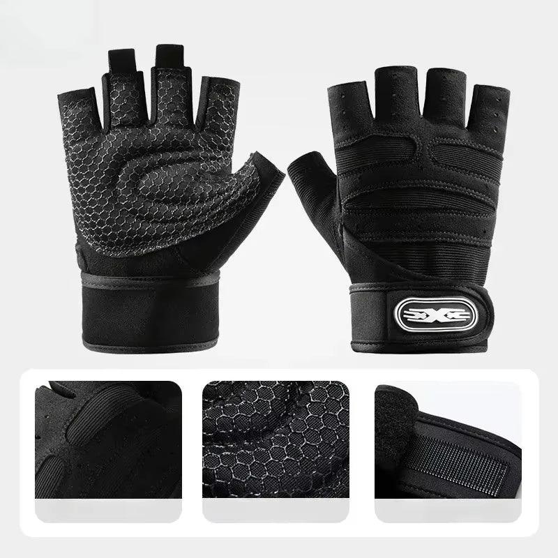 Unisex Gym Workout Gloves For Weight Lifting - Multi Mart