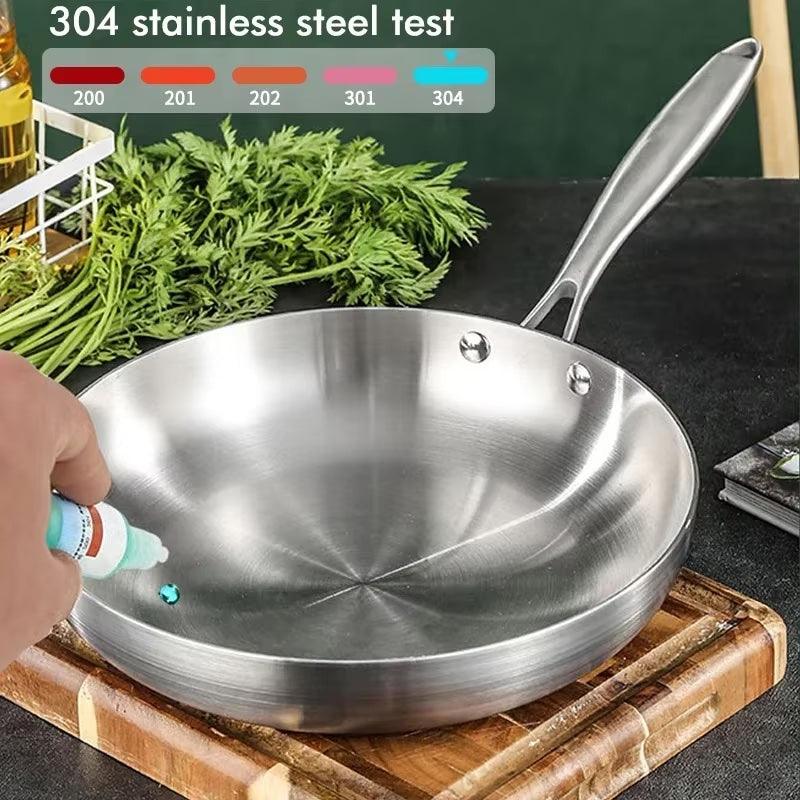 Stainless Steel Frying Pan - Multi Mart