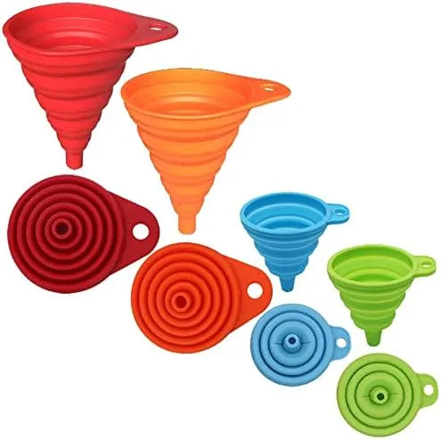 KongNai 4-Pack Kitchen Funnel Set