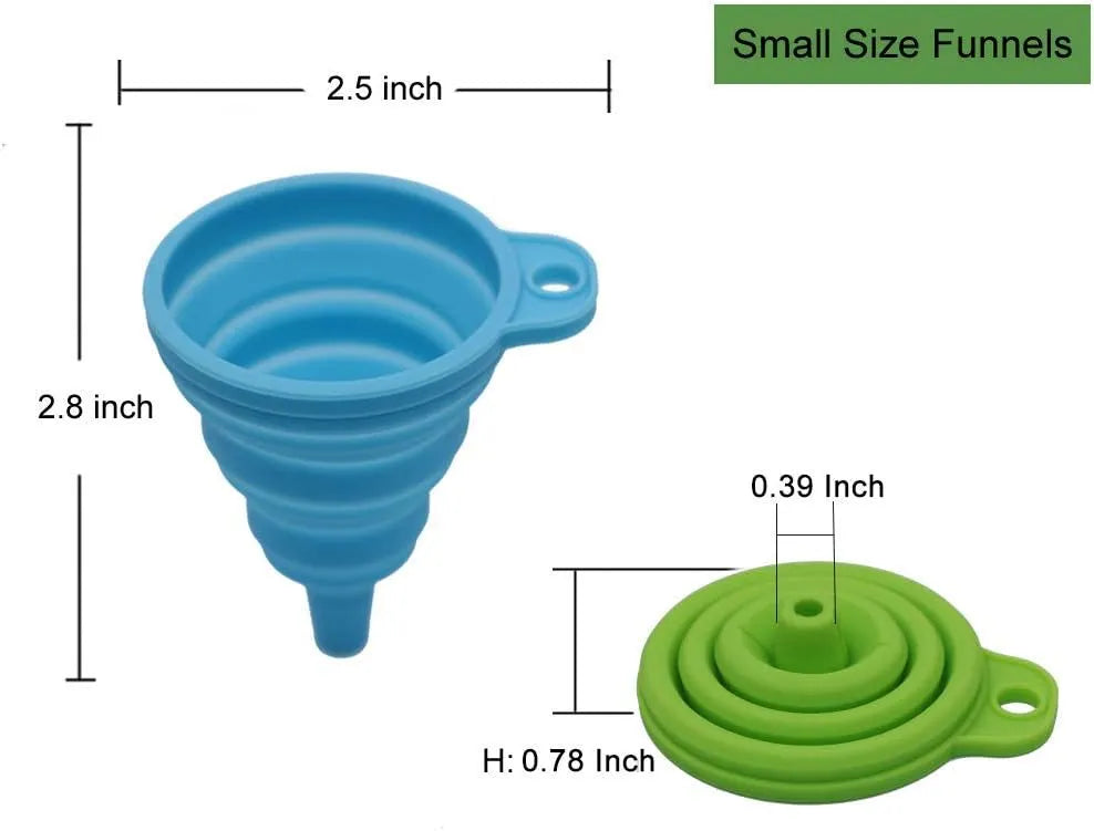 KongNai 4-Pack Kitchen Funnel Set