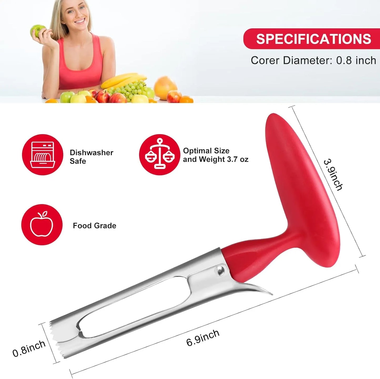 SCHVUBENR Premium Apple Corer