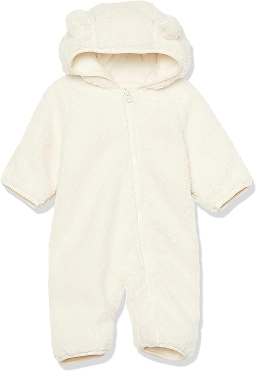 Unisex Babies' Sherpa Fleece Bunting Suit