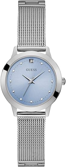 GUESS Stainless Steel Mesh Bracelet Watch