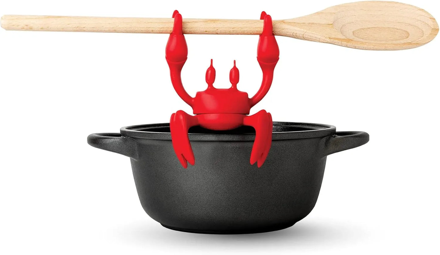 Red the Crab Silicone Utensil Rest