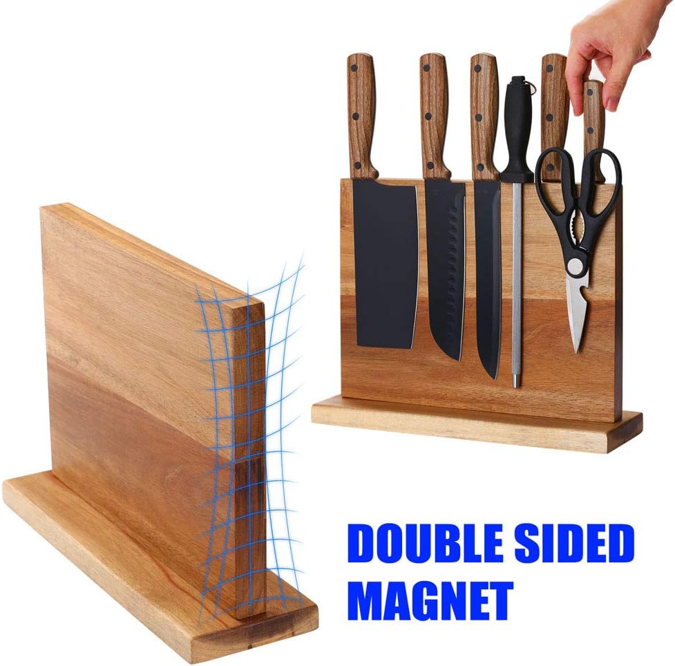 Magnetic Knife Block Holder for Kitchen