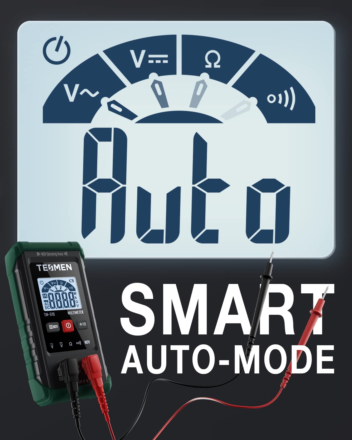 TM-510 Auto-Ranging Digital Multimeter