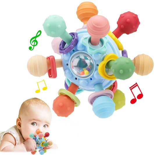 Baby Montessori Sensory Toys for 0-6 6-12 Months