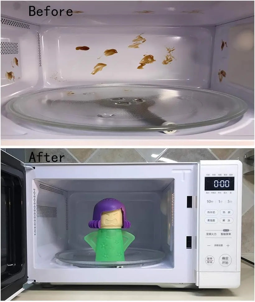 Angry Mama Microwave Steam Cleaner