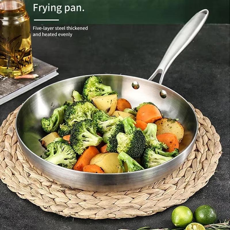 Stainless Steel Frying Pan - Multi Mart