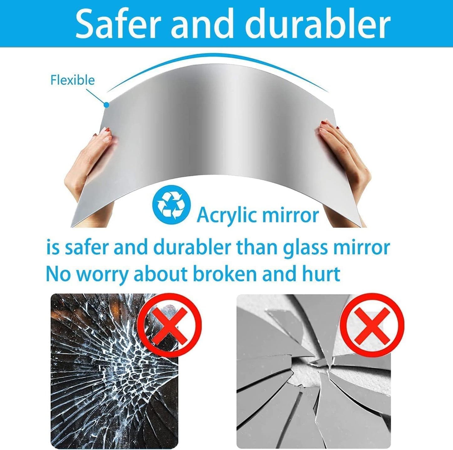 Adhesive Mirror Sticker