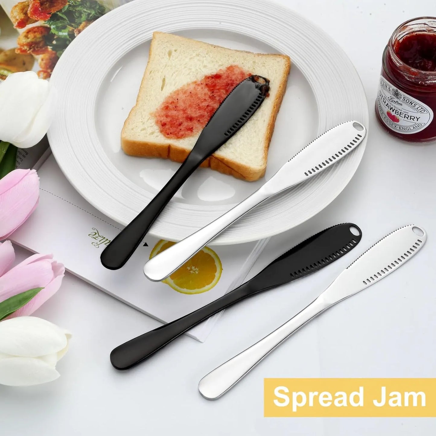 6PCS Butter Knife Set