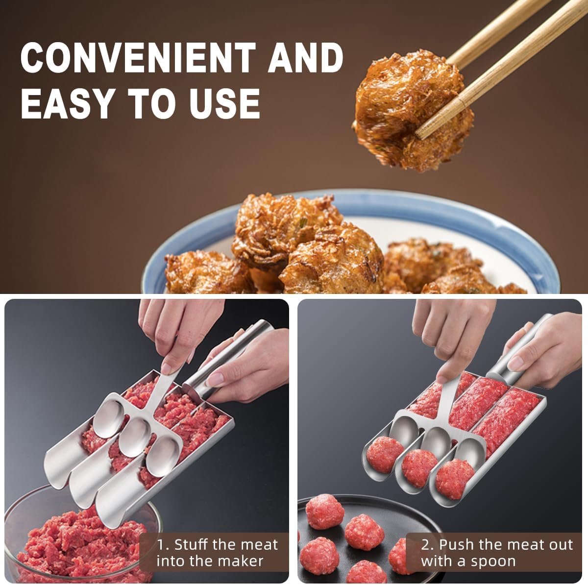 304 Stainless Steel Meatball Maker