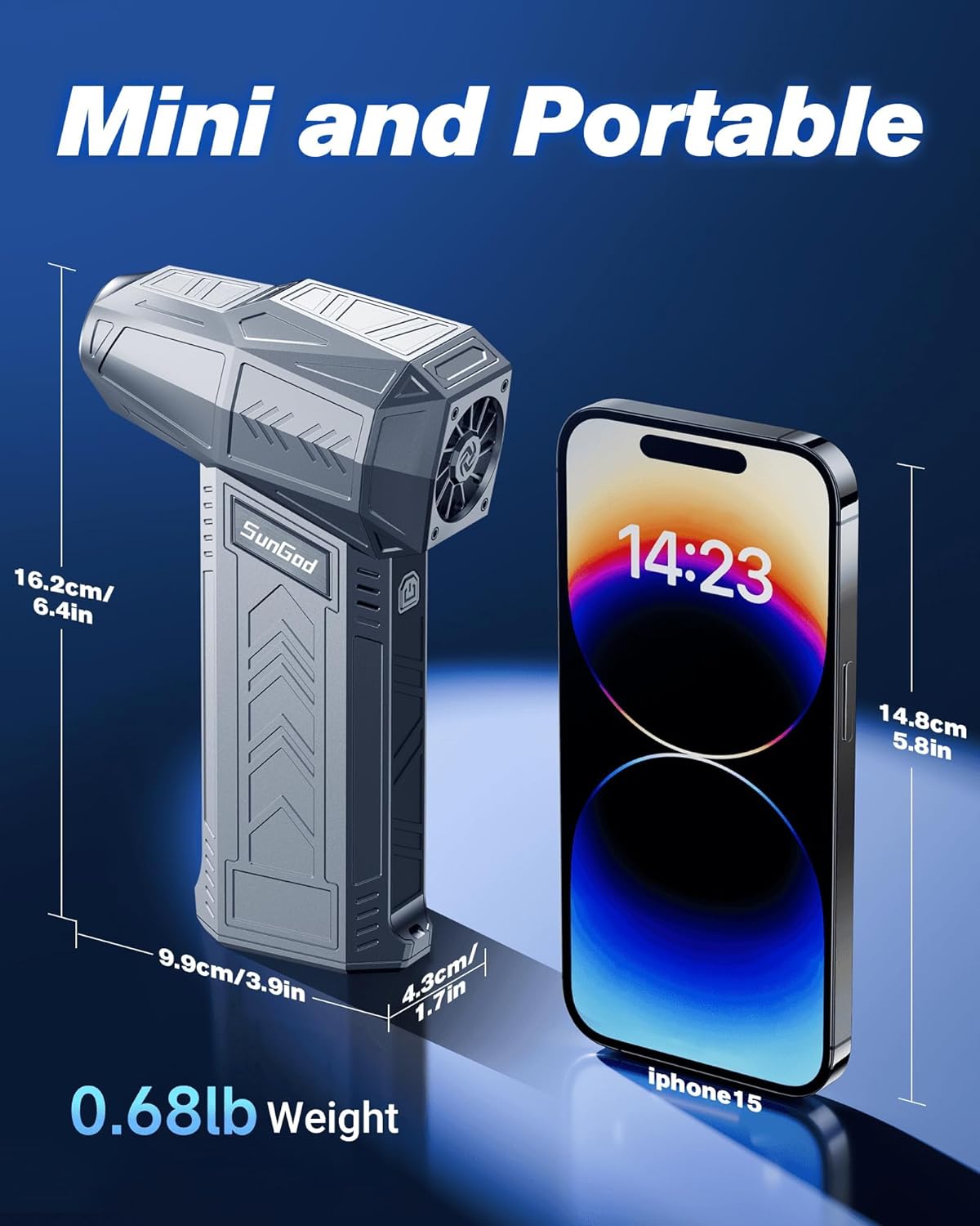 Sungodfan Upgraded Compressed Air Duster