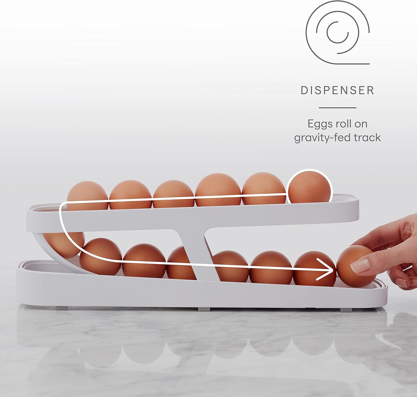 RollDown™ Egg Dispenser