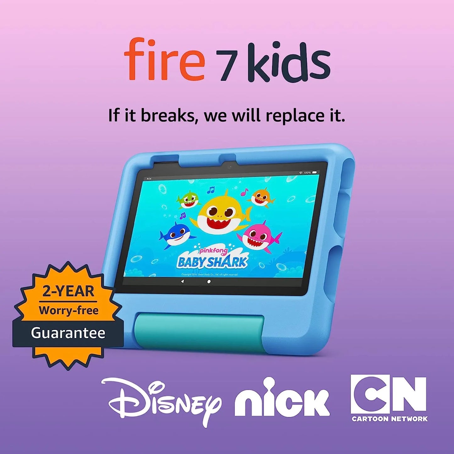 Kids Tablet for Ages 3-7