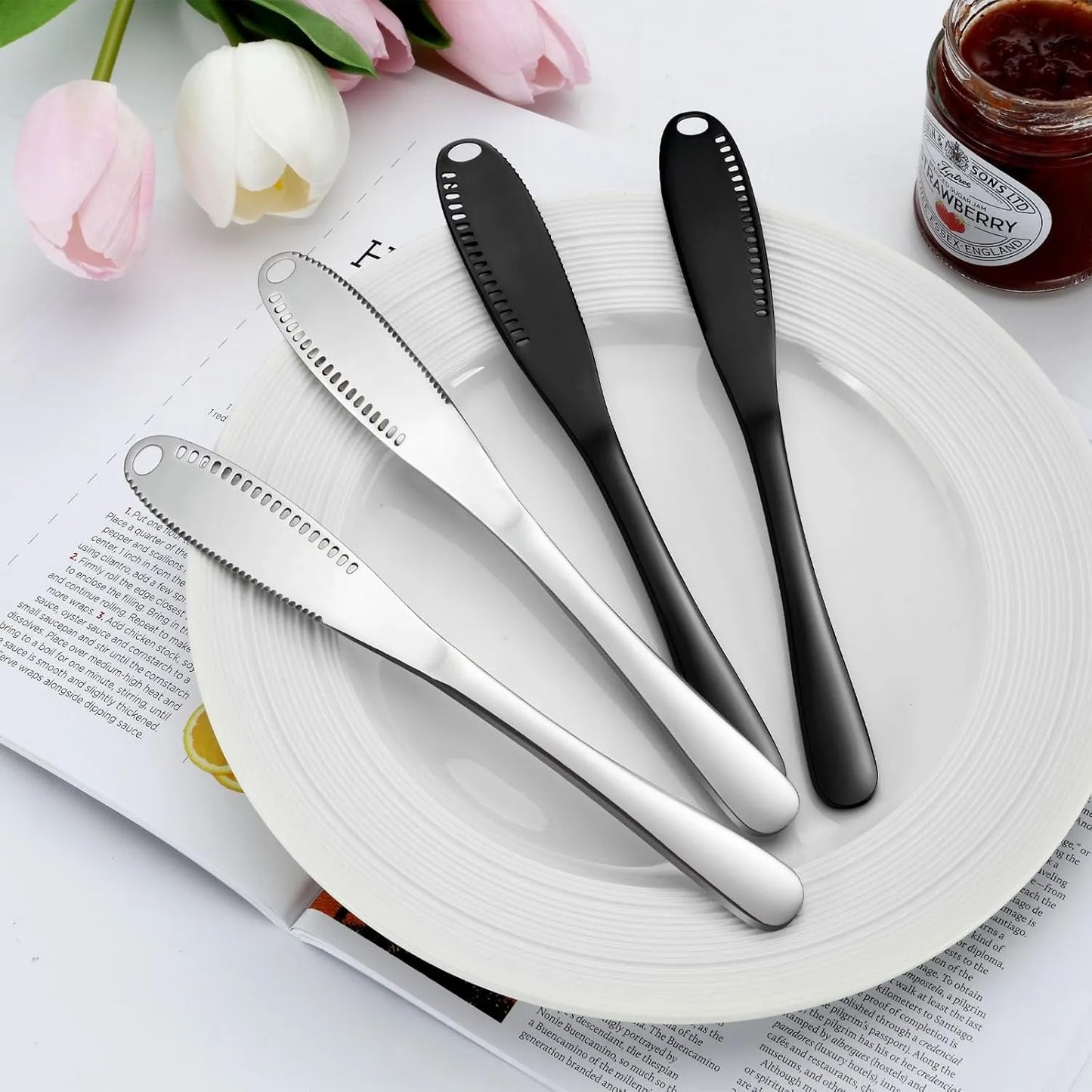 6PCS Butter Knife Set