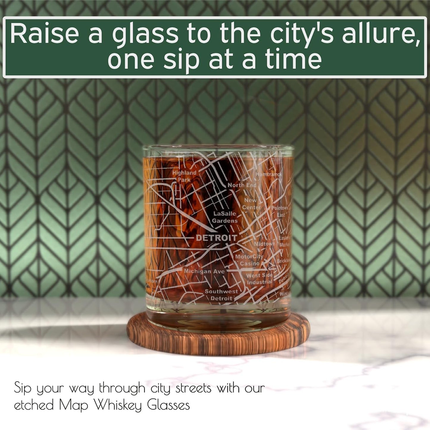 Greenline Goods Whiskey Glasses