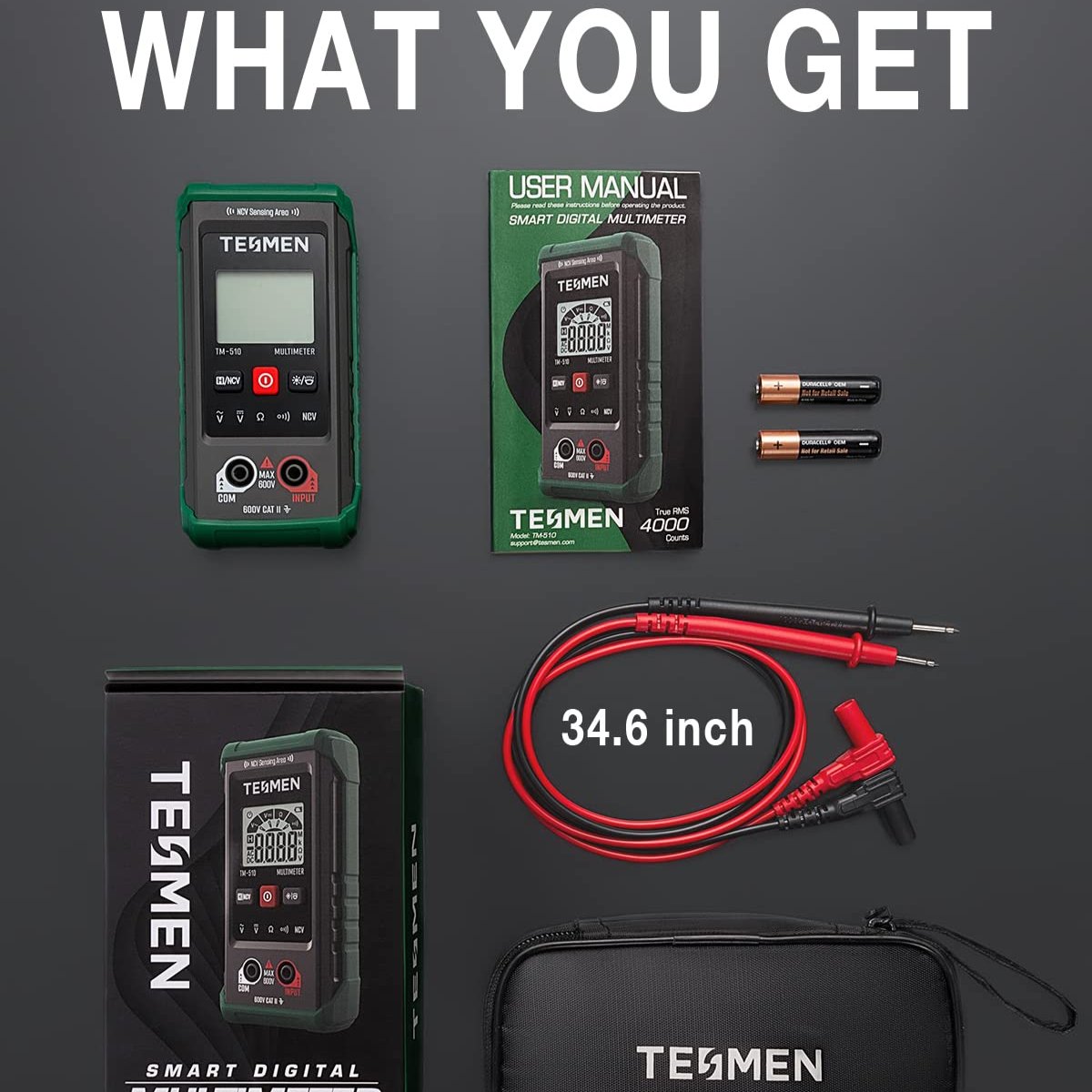 TM-510 Auto-Ranging Digital Multimeter