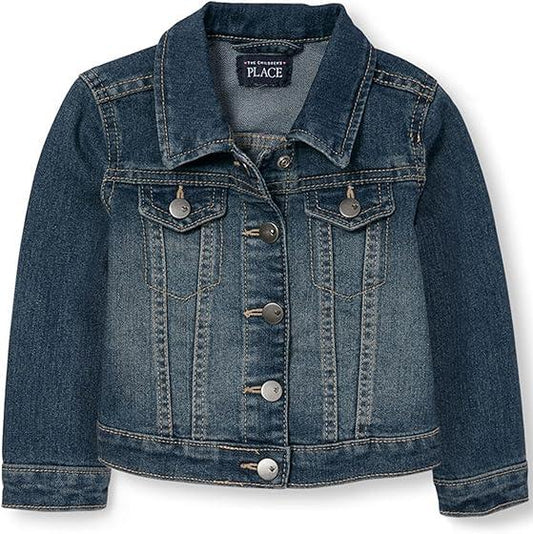 Baby Toddler Girls Basic Denim Jacket