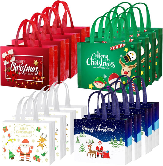 16 Pack Large Christmas Gift Bags