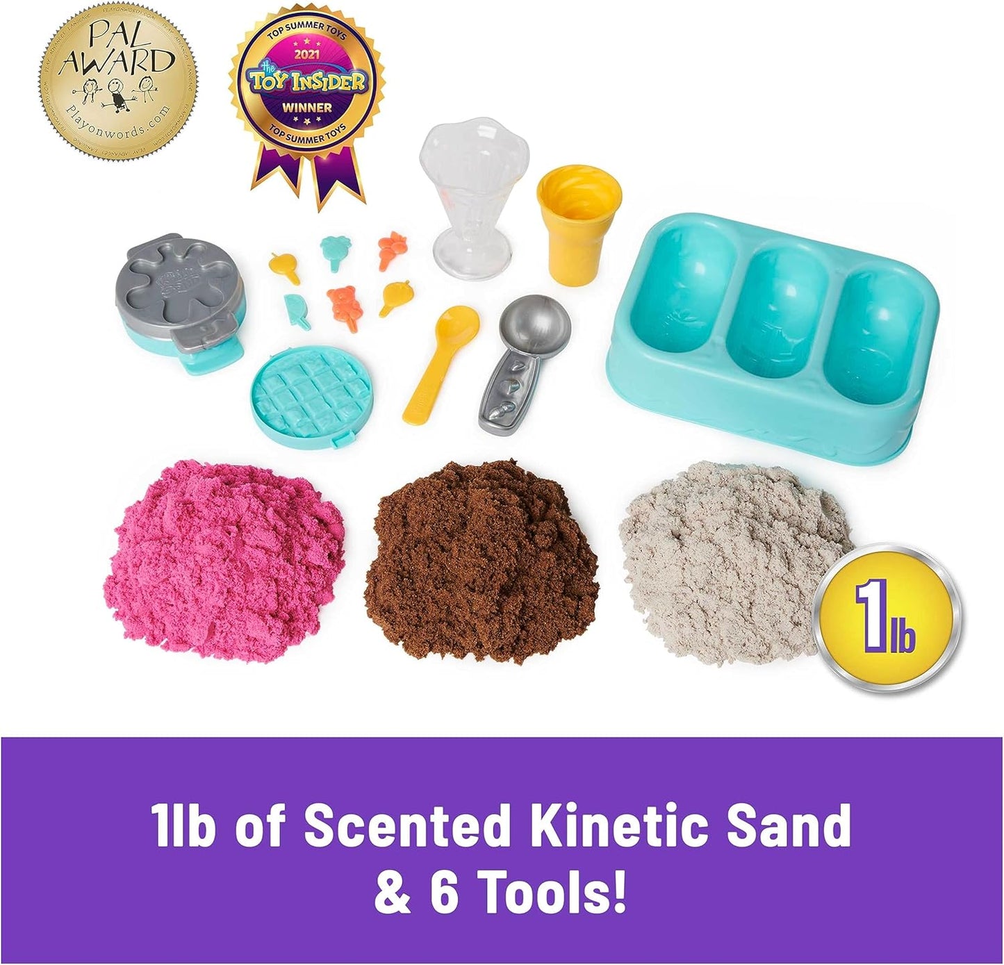 Kinetic Sand Scents Ice Cream Treats Playset