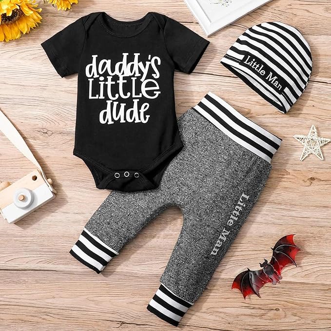 Newborn Infant Baby Clothes Long Sleeve Set