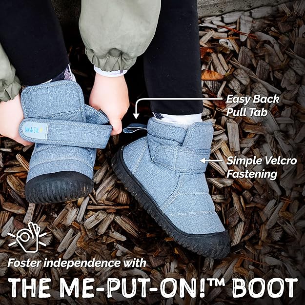 Water-Resistant Winter Boots for Toddlers