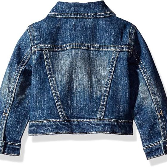 Baby Toddler Girls Basic Denim Jacket