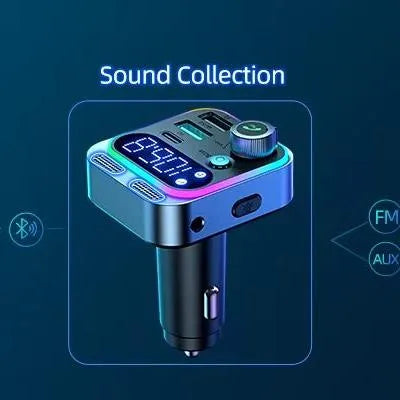 Bluetooth 5.3 FM Transmitter for Car