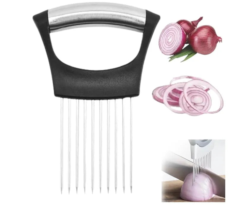 Multifunctional Onion Holder for Slicing