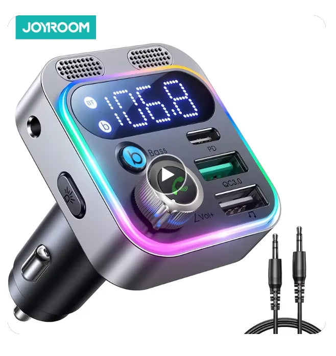 Bluetooth 5.3 FM Transmitter for Car