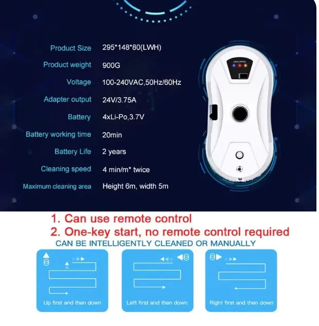 Window Cleaner - Smart Cleaning Robot