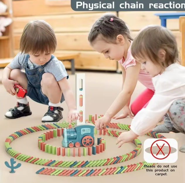 Domino Train Toy for Kids