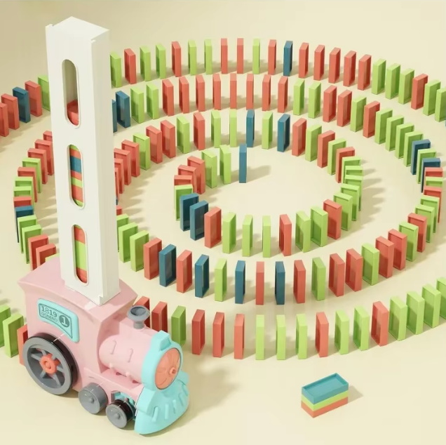 Domino Train Toy for Kids