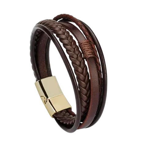 Trendy Leather Bracelets For Men