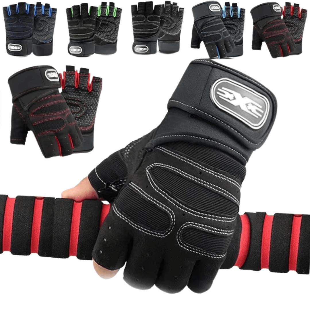 Unisex Gym Workout Gloves For Weight Lifting - Multi Mart