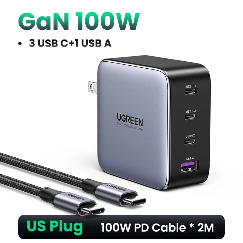 UGREEN 100W GaN USB Charger