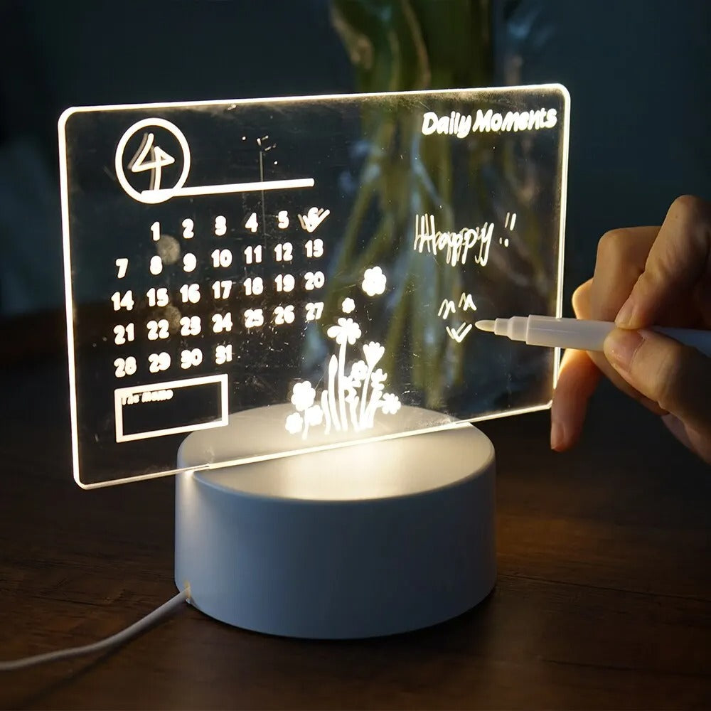 LED Message Board Night Light