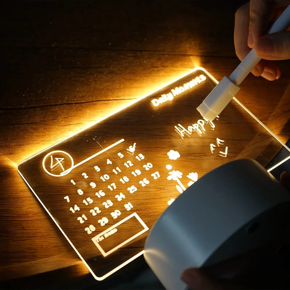 LED Message Board Night Light